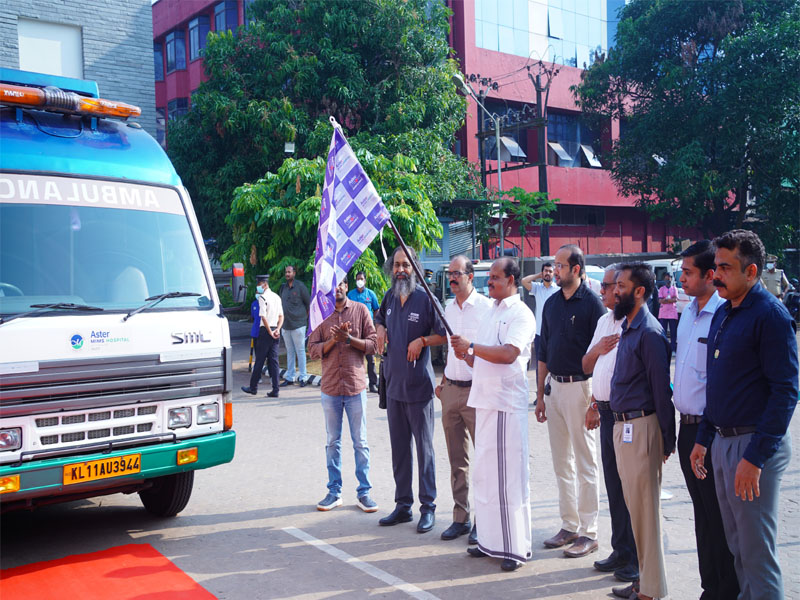 കോഴിക്കോട് ആസ്റ്റര്‍ മിംസില്‍ സ്‌ട്രോക്ക് ആംബുലന്‍സ് പ്രവര്‍ത്തനം ആരംഭിച്ചു